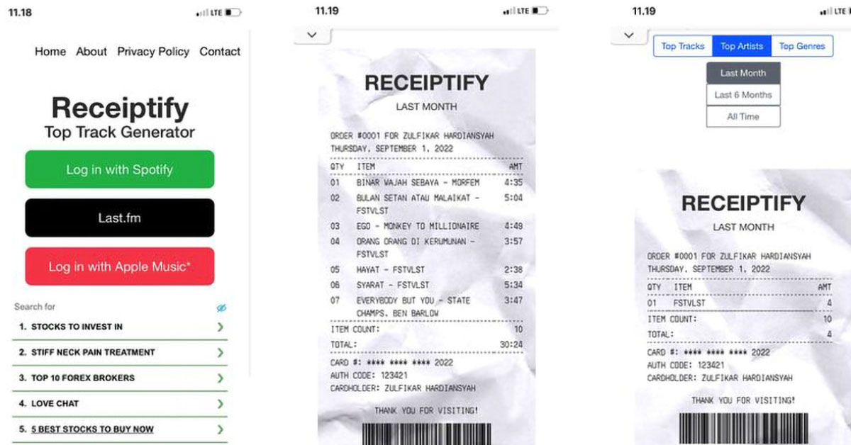 Cara Membuat Receiptify Spotify: Solusi Praktis untuk Mencatat Playlist Favorit Anda