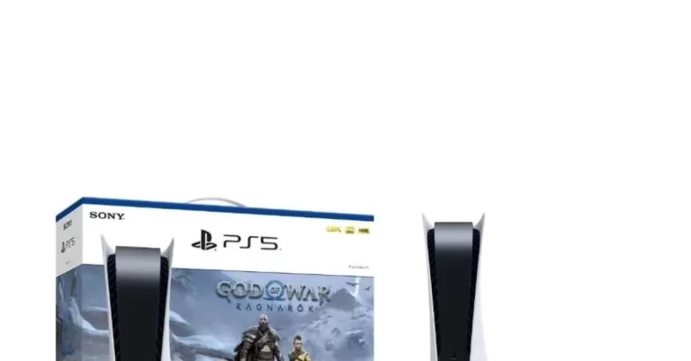 Produk Sony PS5: Bundle Konsol PlayStation 5 dengan God of War Ragnarok dan 1 Stik