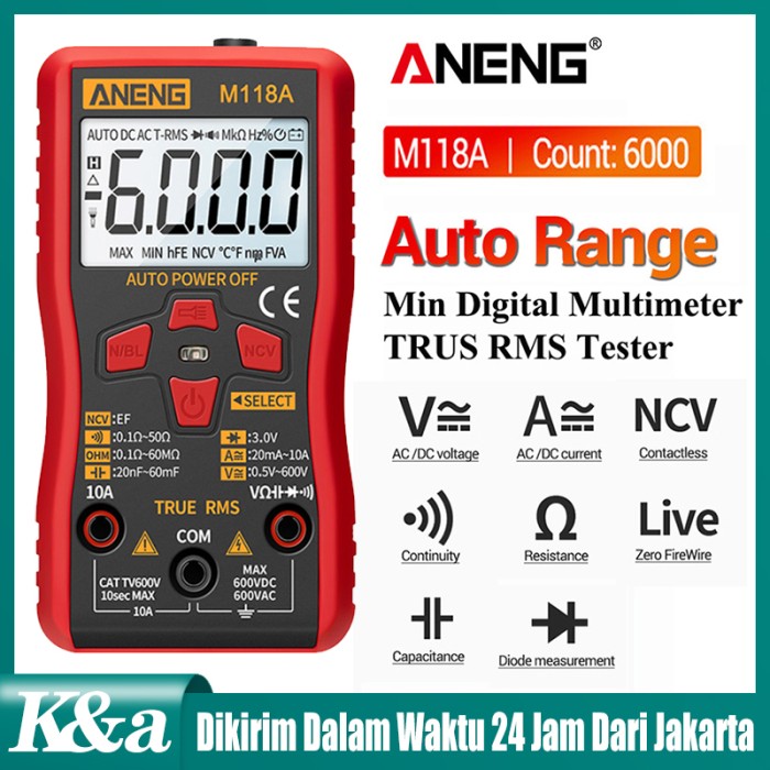 Avometer Digital Terbaik: Pilihan Multimeter Digital Terbaik untuk Kebutuhan Anda