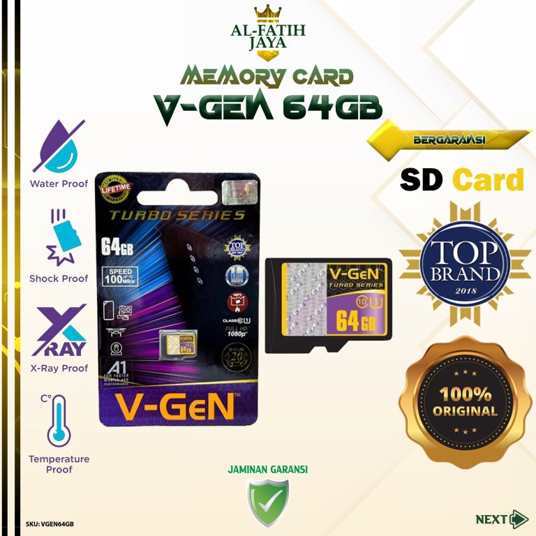 Rekomendasi SD Card Terbaik untuk Berbagai Kebutuhan – Memori Card Vgen Turbo Series dan Lainnya